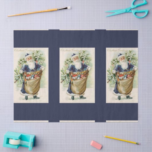  kerstKerstmis Tissuepapier (Craft)