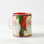 kerstKerstmis Tweekleurige Koffiemok (Voorkant links)