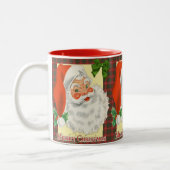 kerstKerstmis Tweekleurige Koffiemok (Links)