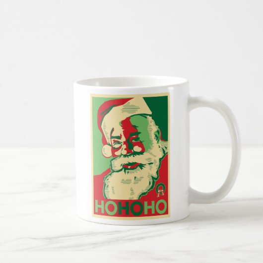 KerstkerstMok - HoHoHo Koffiemok (Rechts)