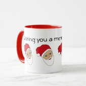 KerstkerstMok voor kerstmis Mok (Voorkant links)