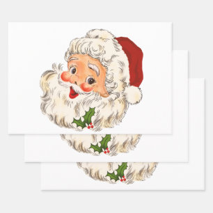 kerstkerstontkoppeling St. Nick Inpakpapier Vel