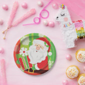 Kerstkerstpapier borden papieren bordje (Feest)