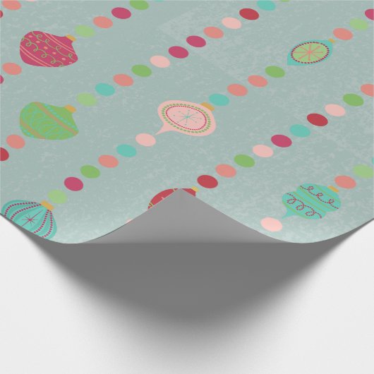 Kerstkerstpapier Cadeaupapier (Hoek)