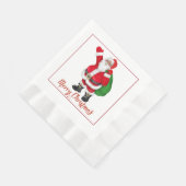 Kerstkerstpapier, luiers servet (Hoek)