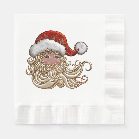 Kerstkerstpapier, luiers servet (Voorkant)