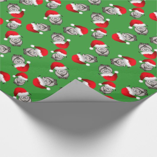 Kerstkerstpapier voor online boerenstijl cadeaupapier (Hoek)