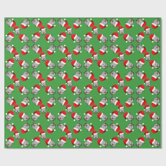 Kerstkerstpapier voor online boerenstijl cadeaupapier (Vlak)