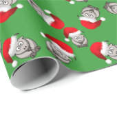 Kerstkerstpapier voor online boerenstijl cadeaupapier (Rol Hoek)