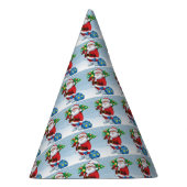 Kerstkerstpatroon Feesthoedjes (Rechts)