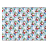 Kerstkerstpatroon Tafelkleed (Voorkant (Horizontaal))