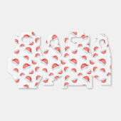 Kerstkerstpatroon voor kerstmis bedankdoosjes (Uitgevouwen)