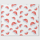 Kerstkerstpatroon voor kerstmis cadeaupapier (Vlak)