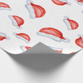 Kerstkerstpatroon voor kerstmis cadeaupapier (Hoek)