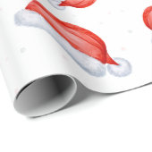 Kerstkerstpatroon voor kerstmis cadeaupapier (Rol Hoek)