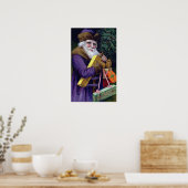 kerstkerstPoster afdrukken Poster (Keuken)