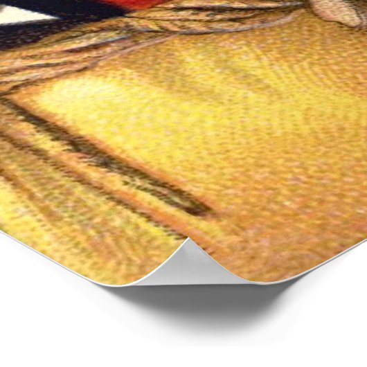  kerstkerstPoster afdrukken Poster (Hoek)