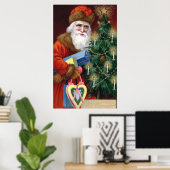  kerstkerstPoster afdrukken Poster (Thuiskantoor)