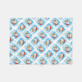 Kerstkerstriham Terrier Fleece Blanket (Voorkant (Horizontaal))