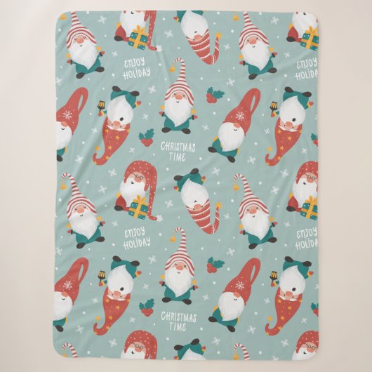 KerstkerstSherpa Blanket Sherpa Deken (Voorkant)