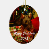 Kerstkerstsieraad 2012 keramisch ornament (Rechts)