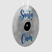 Kerstkerstsieraad/kerstcamera Silver Ornament (voorkant)