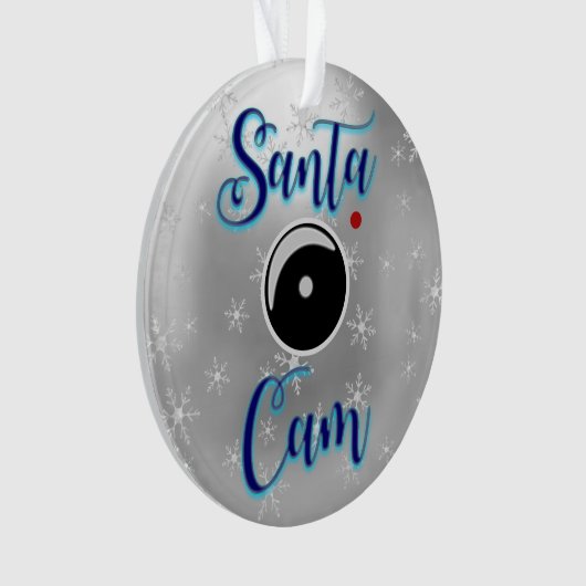 Kerstkerstsieraad/kerstcamera Silver Ornament (voorkant)