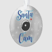 Kerstkerstsieraad/kerstcamera Silver Ornament (voorkant)
