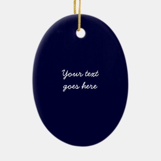 Kerstkerstsieraad met lul en pinguïns keramisch ornament (Achterkant)