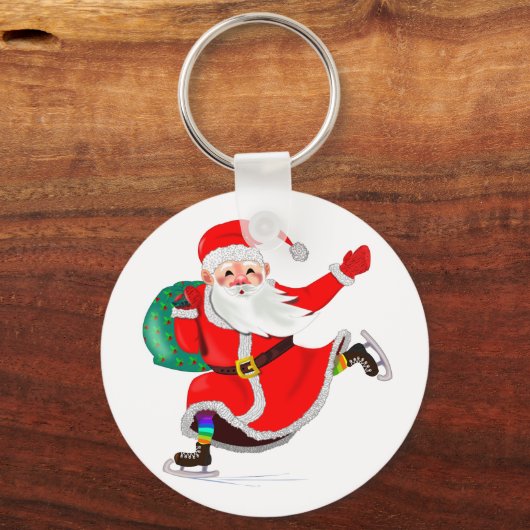 KerstkerstSleutelhanger Sleutelhanger (Voorkant)