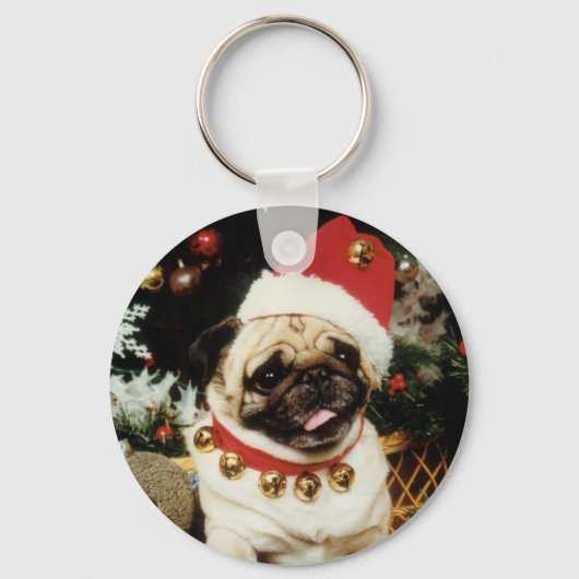 KerstkerstSleutelhanger Sleutelhanger (Voorkant)