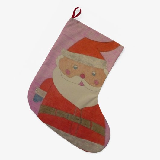 kerstkerststaart grote kerstsok (Voorkant (Hangend))