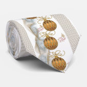 KerstkerstStropdas, prettige kerst Stropdas (Opgerold)