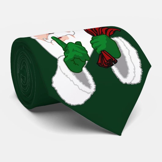 KerstkerstStropdassen Sinterklaas Aanpassen Stropdas (Opgerold)