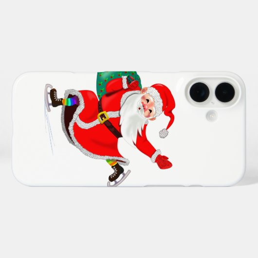Kerstkersttasje met iPhone Case-Mate iPhone Case (Achterkant (horizontaal))