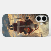 Kerstkersttasje met iPhone Case-Mate iPhone Case (Achterkant (horizontaal))