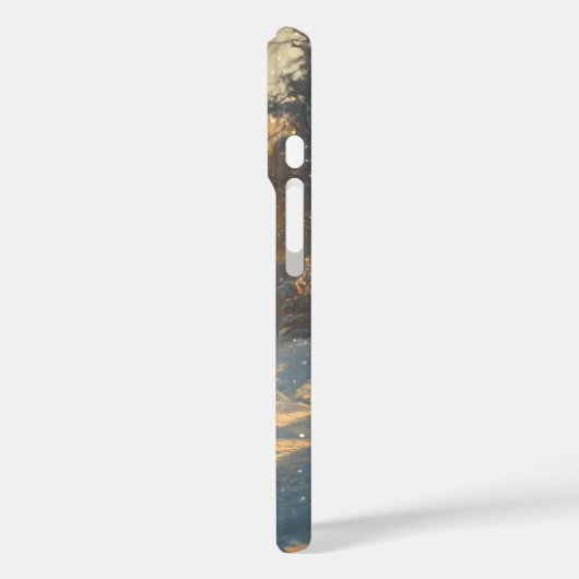 Kerstkersttasje met iPhone Case-Mate iPhone Case (Achterkant / Links)