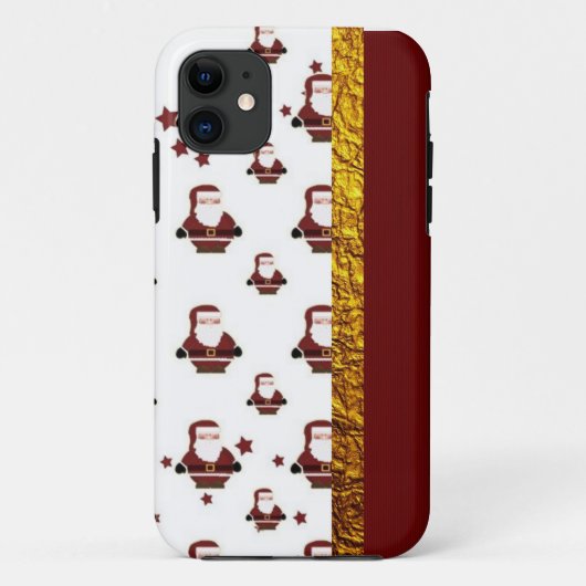 Kerstkersttasje met iPhone Case-Mate iPhone Case (Achterkant)