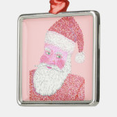 Kerstkerstversiering in Pointillism Metalen Ornament (Links)