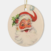 kerstkerstversiering keramisch ornament (Links)