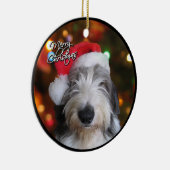 Kerstkerstversiering kerstkerstkerstkerstfeestbees keramisch ornament (Rechts)