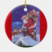 kerstkerstversiering met kerstkerstkerstkerstkerst keramisch ornament (Achterkant)