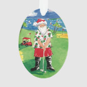 Kerstkerstversiering met kerstmis ornament (achterkant)