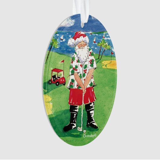 Kerstkerstversiering met kerstmis ornament (voorkant)