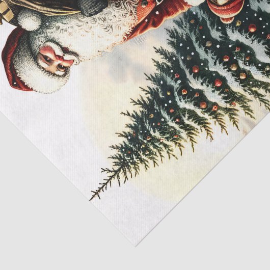 kerstkerstversiering tissuepapier (Detail)