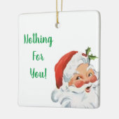 Kerstkerstversiering voor jullie niets keramisch ornament (Links)