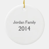  kerstkerstversiering voor kerstkerstkerstbekenten keramisch ornament (Achterkant)