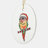 Kerstkerstversiering voor kerstkerstkerstkerstkers keramisch ornament (Links)