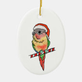 Kerstkerstversiering voor kerstkerstkerstkerstkers keramisch ornament (Voorkant)