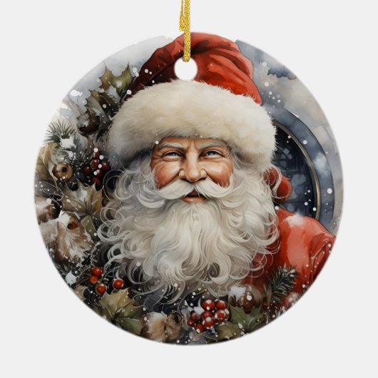 Kerstkerstversiering voor kerstkerstkerstkerstmis keramisch ornament (Achterkant)